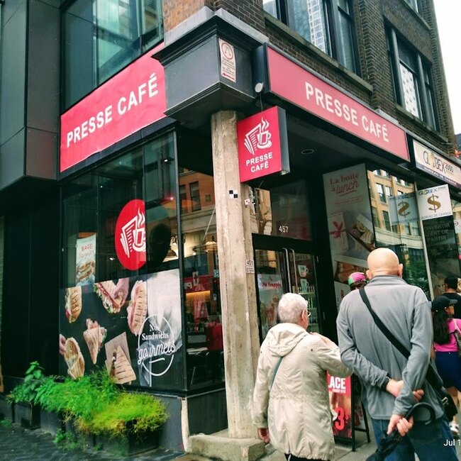 Presse Café Montréal - Menu, avis & plus janvier 2026