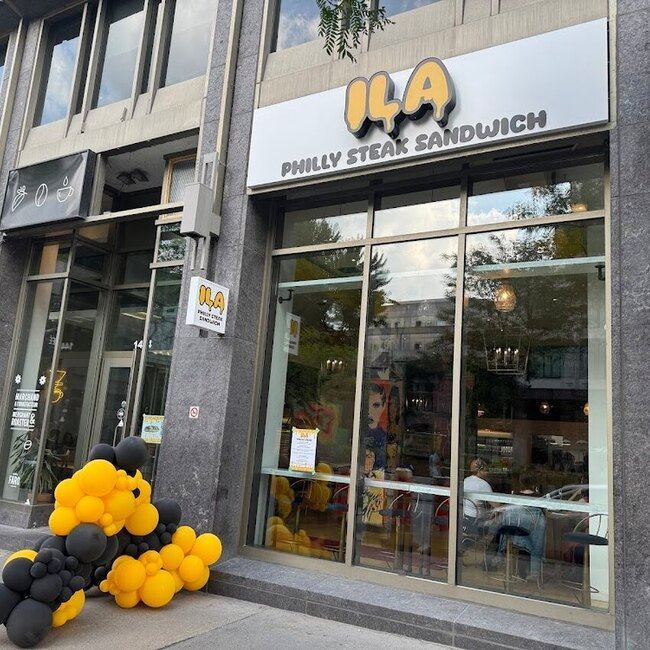 Sandwich au steak Philly de l'ILA - Downtown Sandwiches Open Supper