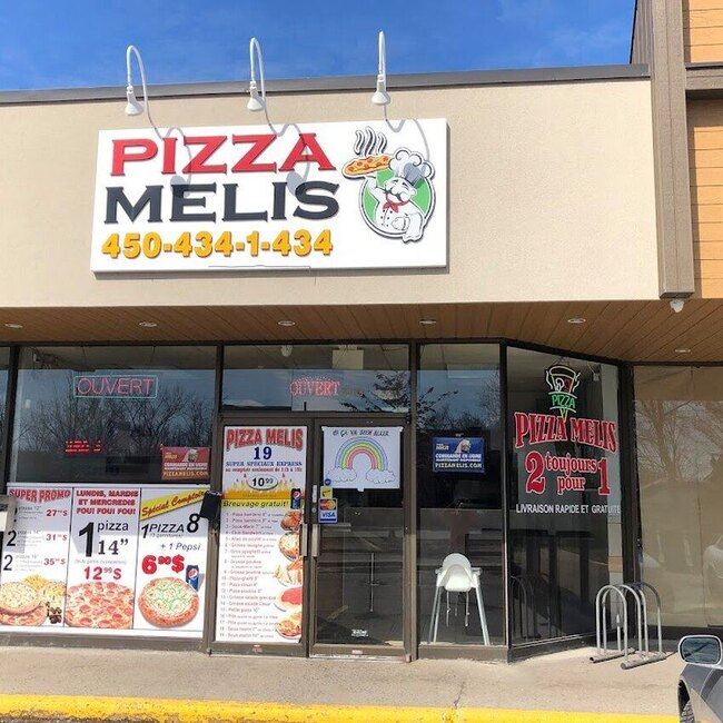 Pizzeria Melis - Restaurants pr&egrave;s de: J7A1H4
