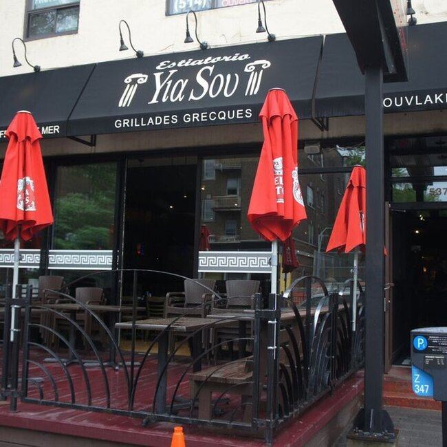 Yia Sou Greek Grill - Restaurants pr&egrave;s de: H3W3C2