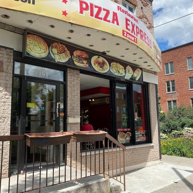 Pizza Express Montréal - Menu, avis & plus décembre 2025