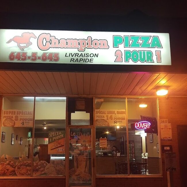 Champion 2 Pour 1 Pizza - Restaurants RDP-Pointe-aux-Trembles
