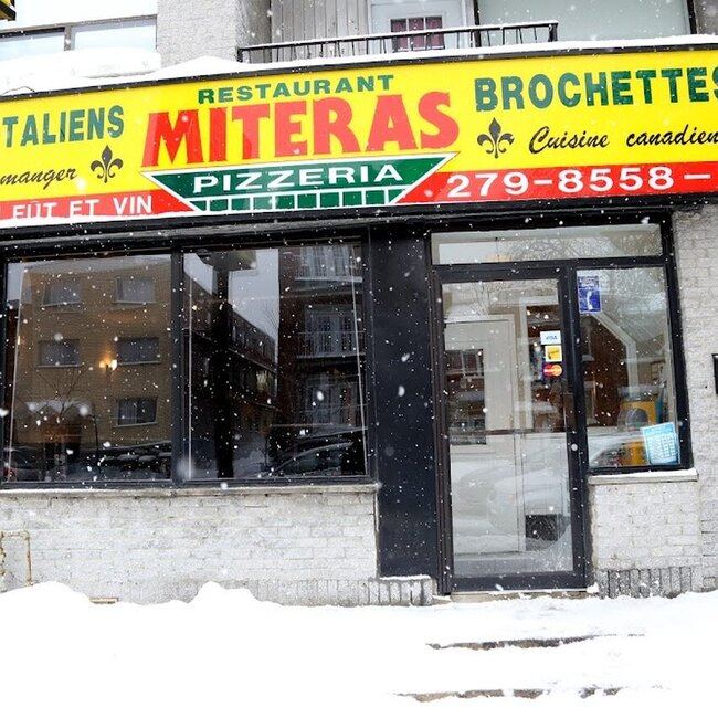 Miteras Pizzeria Montréal - Menu, avis & plus janvier 2026