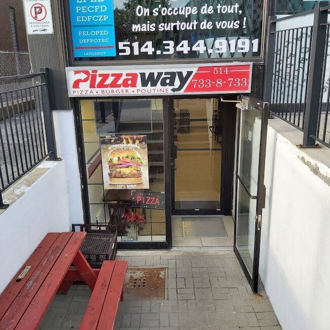 Pizza Way - Restaurants pr&egrave;s de: H3T1Y2