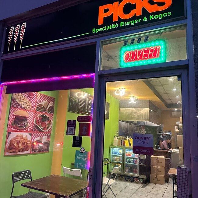 Picks Montréal - Menu, avis & plus janvier 2026