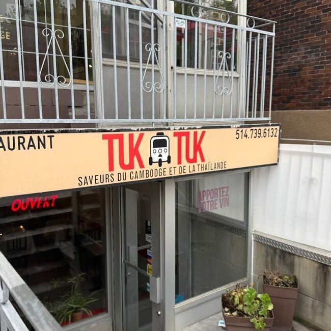 Tuk Tuk - Restaurants pr&egrave;s de: H3T1Y2