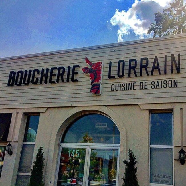 Boucherie Lorrain Cuisine De Saison - Restaurants pr&egrave;s de: J7A2H2