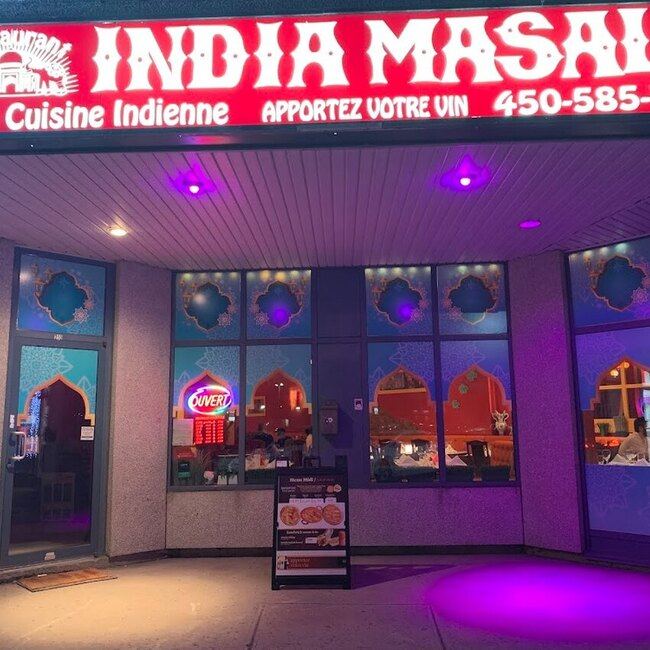 India Masala - Restaurants Service de traiteur Repentigny