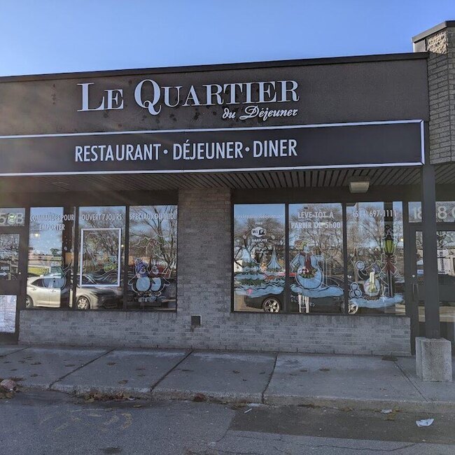 Le Quartier Du D&eacute;jeuner - Restaurants pr&egrave;s de: H9P2S7