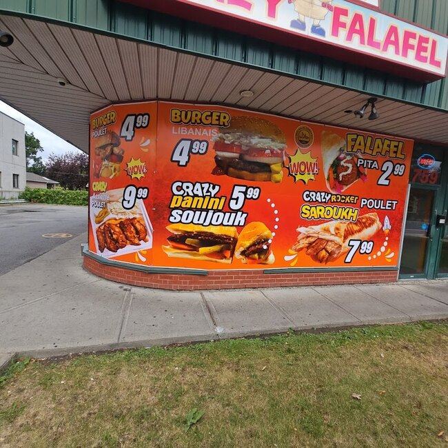 Crazy Falafel Montréal - Menu, avis & plus janvier 2026