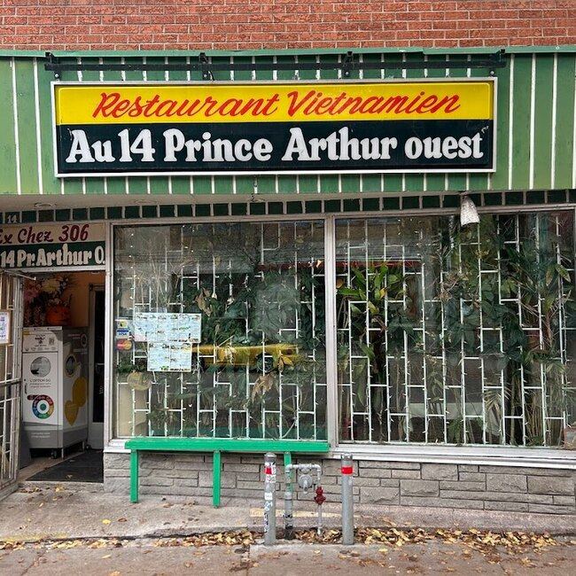 Au 14 Prince-Arthur - Le Plateau-Mont-Royal Catering Restaurants