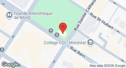 Comment se rendre à Caf&eacute; Van Houtte, Quartier des Spectacles - Montr&eacute;al