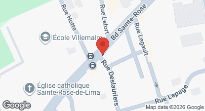 Comment se rendre à Mam'zelle Jos&eacute;phine - Chocolaterie, Sainte-Rose - Laval