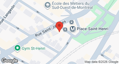 How to get to Pizza Saint Henri, Saint-Henri - Montreal