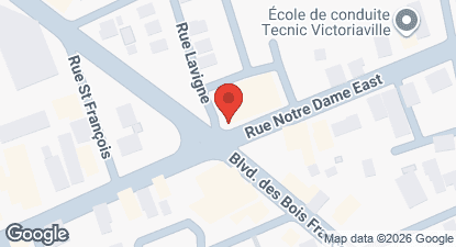 Comment se rendre à Dyyb's caf&eacute;, Victoriaville