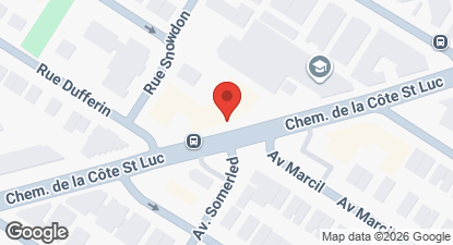 Comment se rendre à Pendeli's Pizza, C&ocirc;te-Saint-Luc - Montr&eacute;al