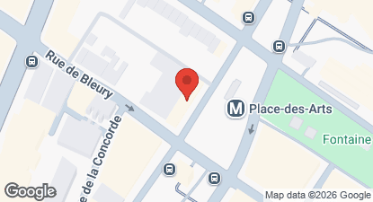 Comment se rendre à Bol & Baguettes Sushi, Quartier des Spectacles - Montr&eacute;al