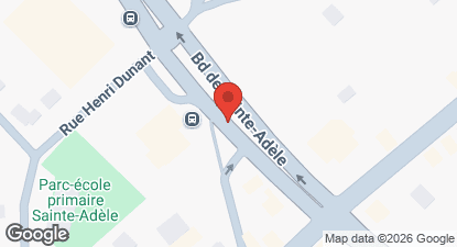 How to get to Le Feu de Bois, Sainte-Ad&egrave;le