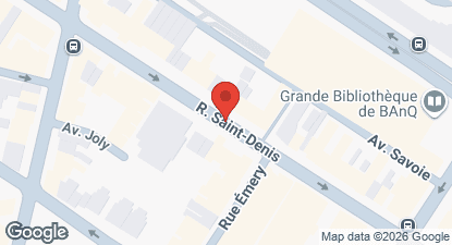 How to get to Sushi St-Denis, Latin Quarter - Montreal