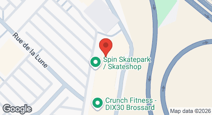 Comment se rendre à Resto-Bar Le Turf au Oasis Surf, Brossard