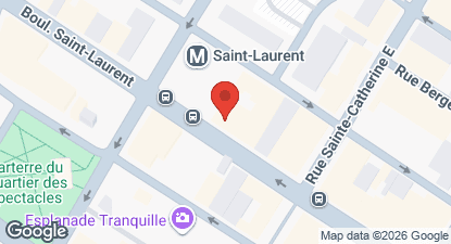 How to get to Cadet, Quartier des Spectacles - Montreal