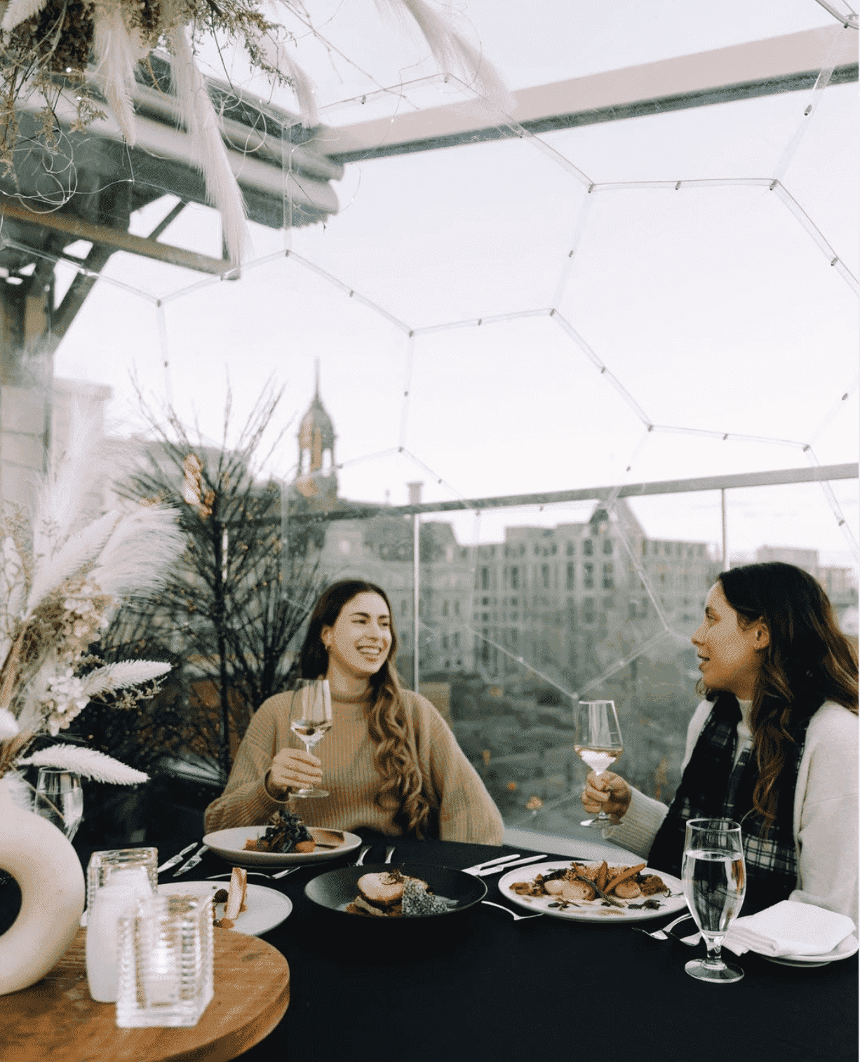 The Best Outdoor Restaurants and Bars to Celebrate This Winter in Montreal