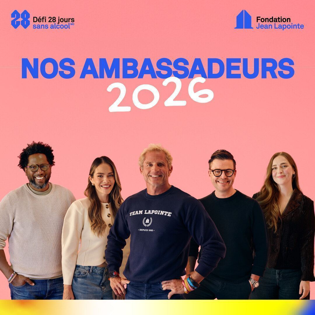 Jean Lapointe Foundation Launches the 2026 28-Day Sober Challenge
