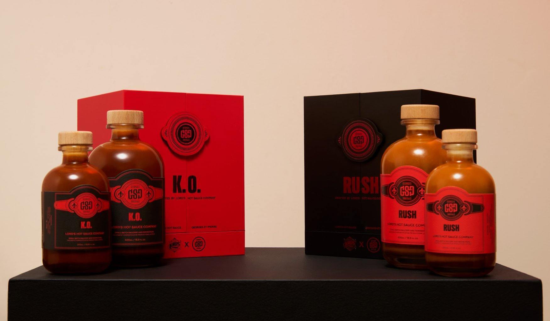 MMA Legend Georges St-Pierre Teams Up with Lords Hot Sauce for a Bold New Collection