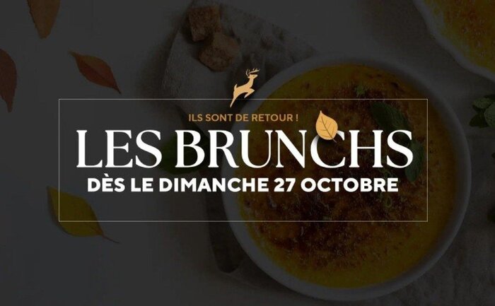 Le retour de nos brunchs dautomne au Restaurant LÉlan - Parcours du Cerf