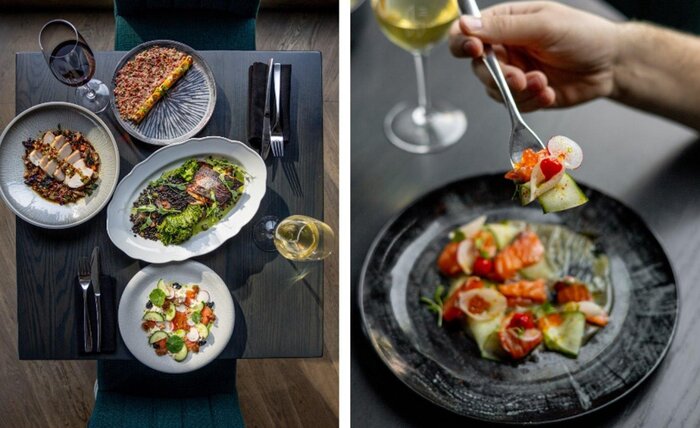 Ladresse parfaite pour le midi: Restaurant h3, un menu qui ne cesse de surprendre