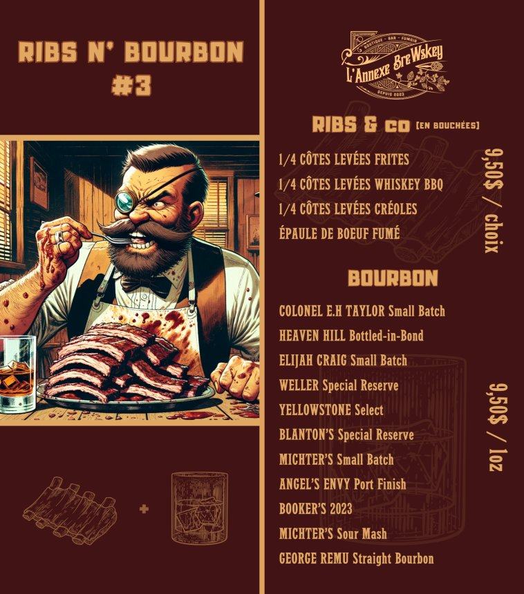 Ribs & Bourbon - événement