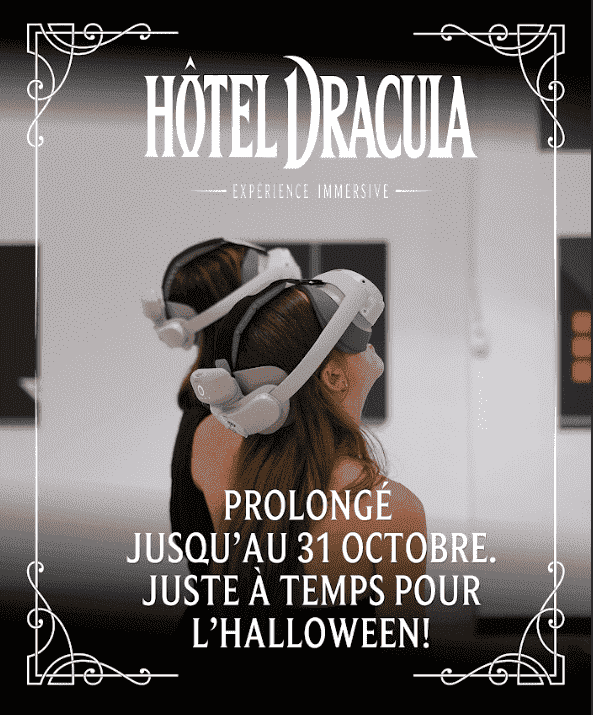 Hôtel Dracula prolonge son expérience immersive - événement