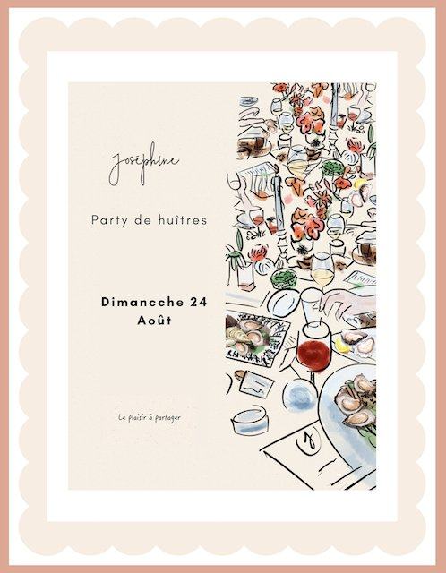 Party d'huîtres - événement
