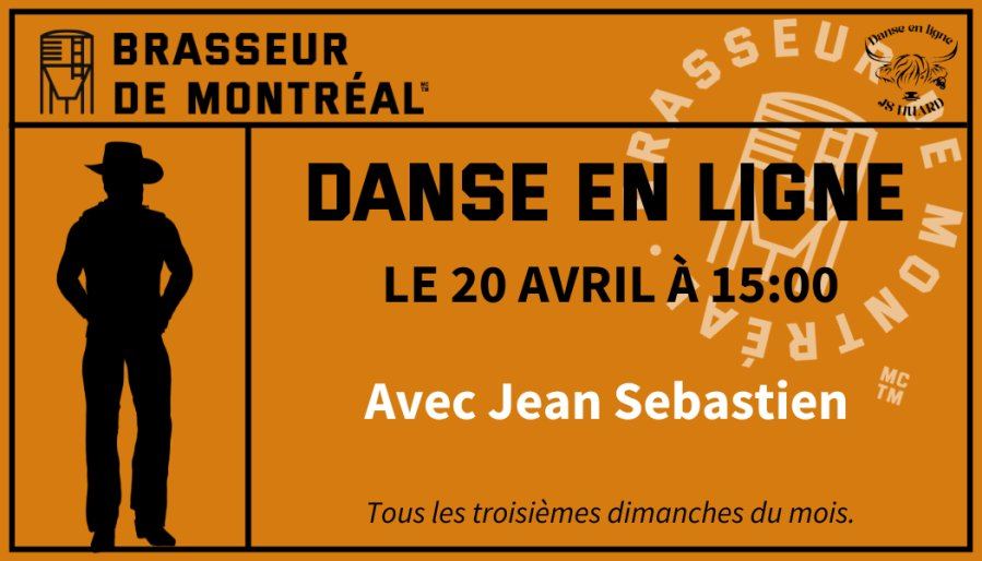 Cours de danse en ligne chez Brasseur de Montréal - événement