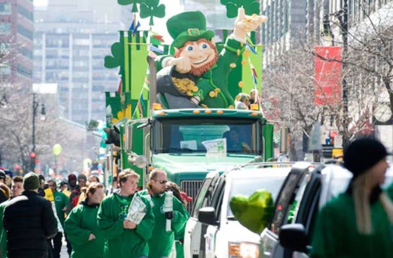 Le défilé de la Saint-Patrick à Montréal 2025 - événement