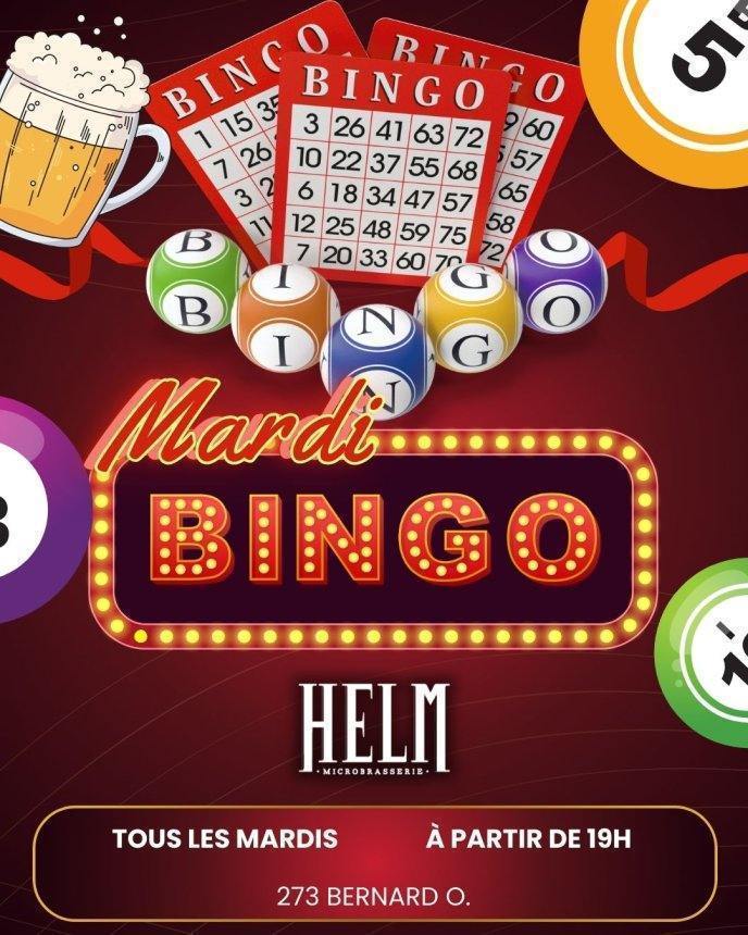 Les mardis bingo - événement