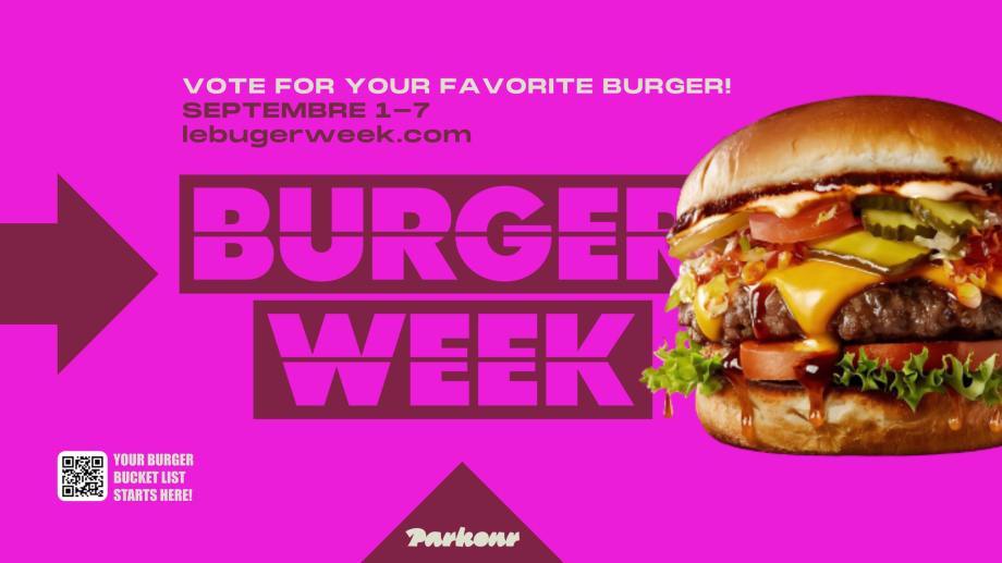 La Semaine du Burger Week 2025 - événement