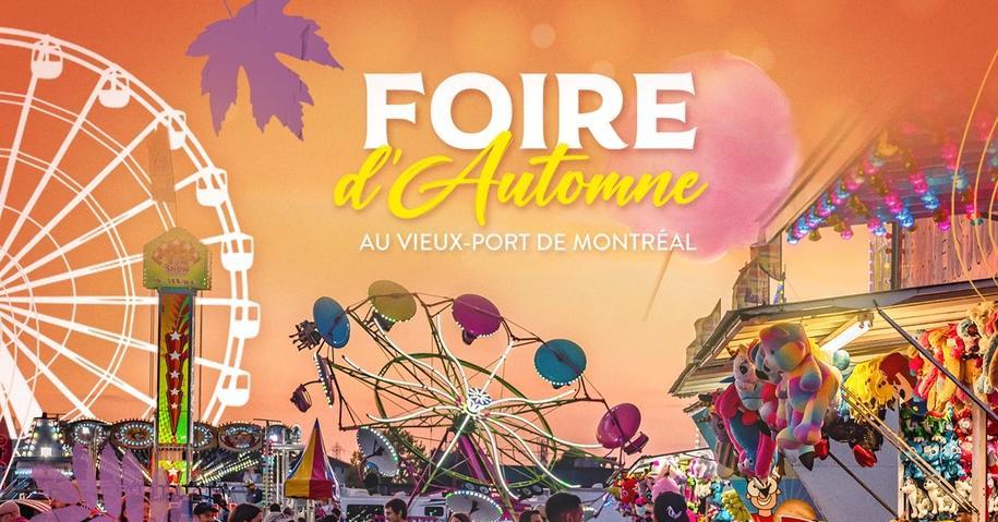 Foire d'automne au Vieux-Port de Montréal 2025 - événement