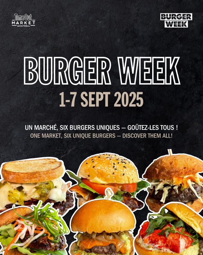 La Semaine du Burger au Time Out Market Montréal - événement