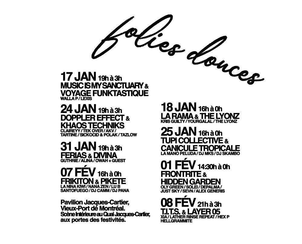 Les Folies Douces at the Old Port: Dance Through the Winter! - Event