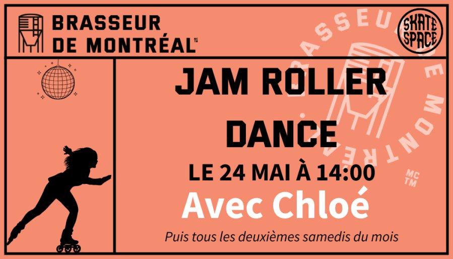Soirée Jam Roller Danse chez Brasseur de Montréal ! - événement