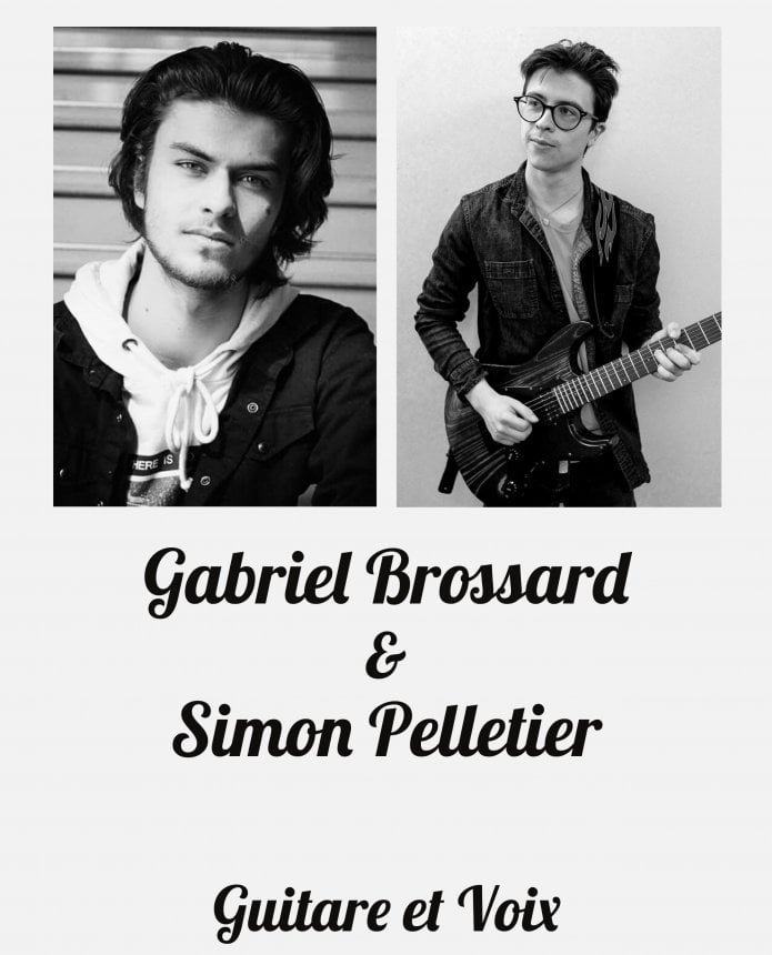 Gabriel Brossard & Simon Pelletier at Maison du Jazz (House of Jazz)