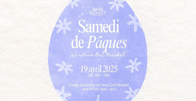 Family Easter Activities at Time Out Market Montreal