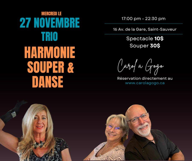 Trio Harmonie Dinner & Dancing