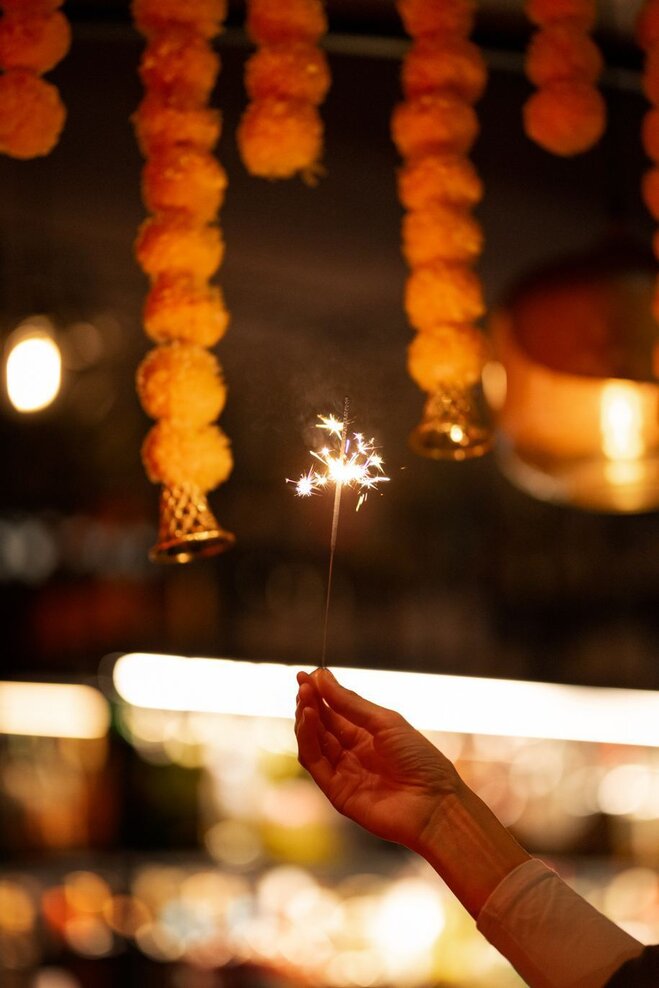 New Year's Eve Dinner at India Rosa