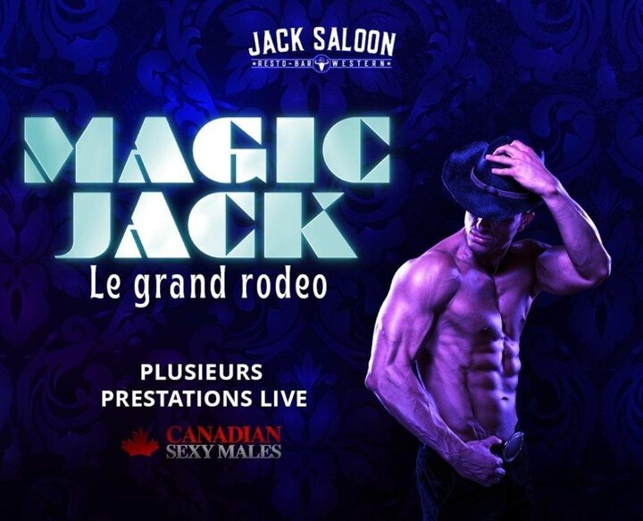 Les Jack Saloon présentent la tournée Magic Jack!