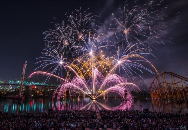 International Fireworks Loto-Québec Montreal 2025