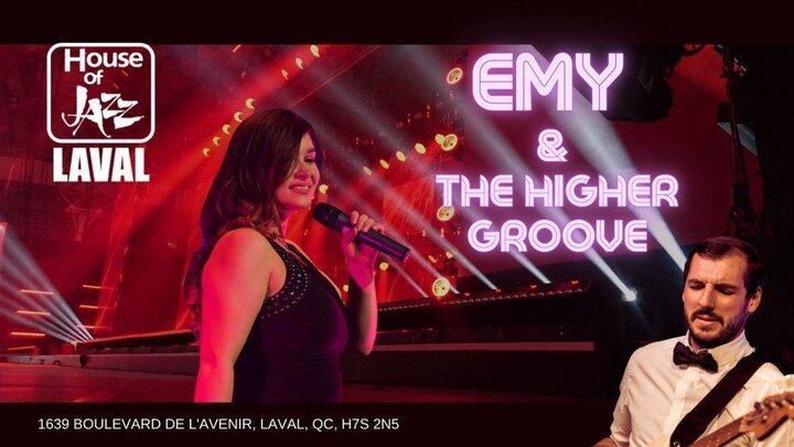Emy & The Higher Groove at Maison du Jazz (House of Jazz)