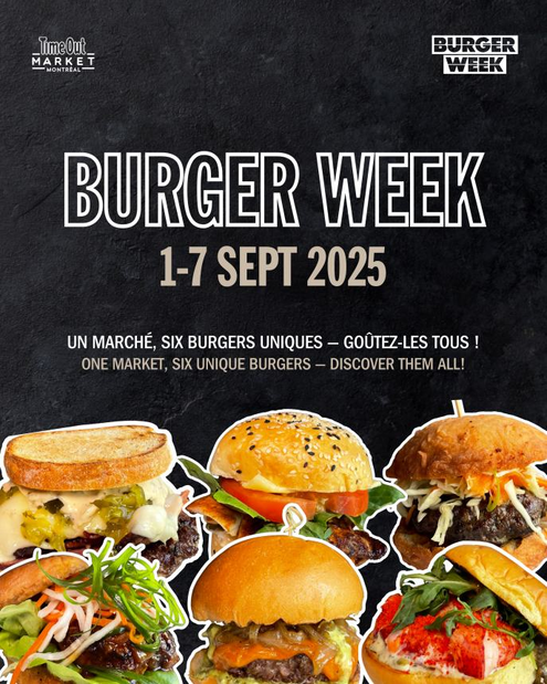 Burger Week at Time Out Market Montreal