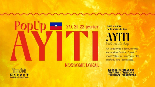 Ayiti Market in Collaboration with Konsomé Lokal at Time Out Market Montreal!